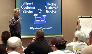 efficient vs. effective customer service